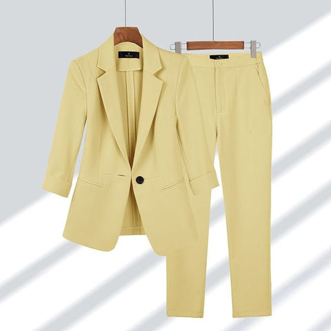 Rachele | Zweiteiliges Satz Blazer Und Hose