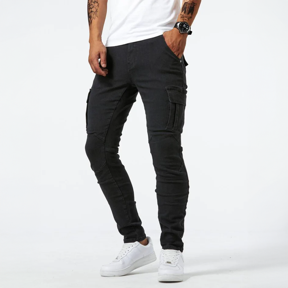 Carlo | Urban Denim Cargo Jeans
