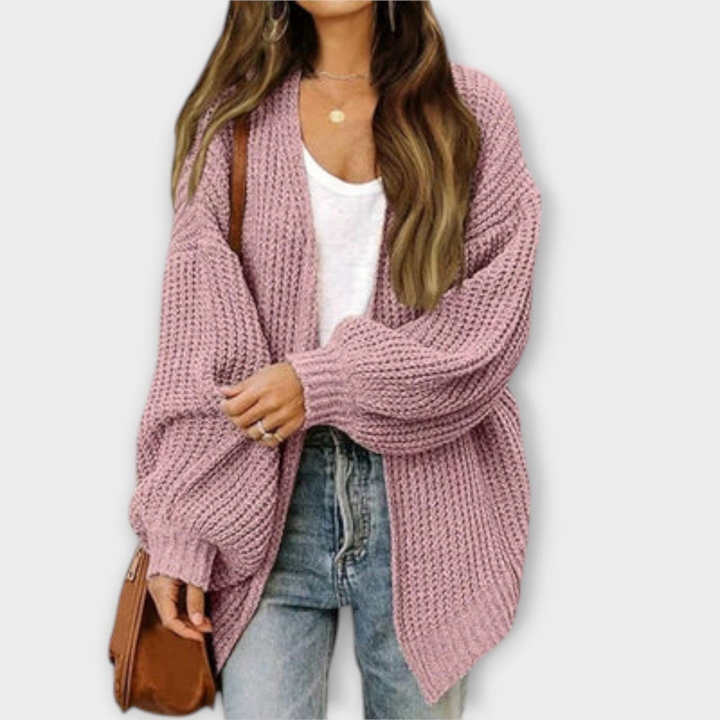 Leppa - E lässiger gestrickter Cardigan