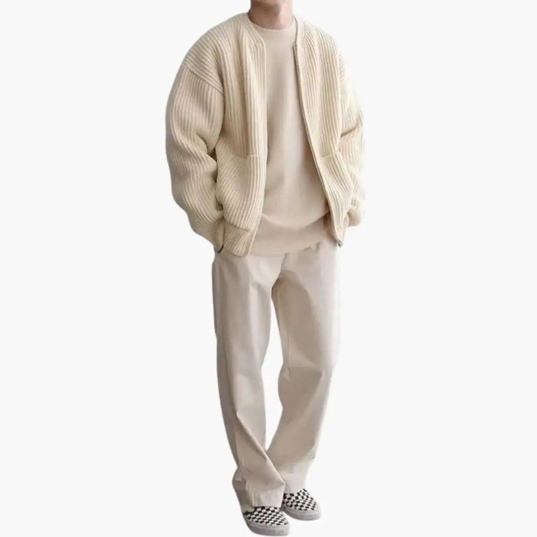 Elio | Trendige Strickjacke