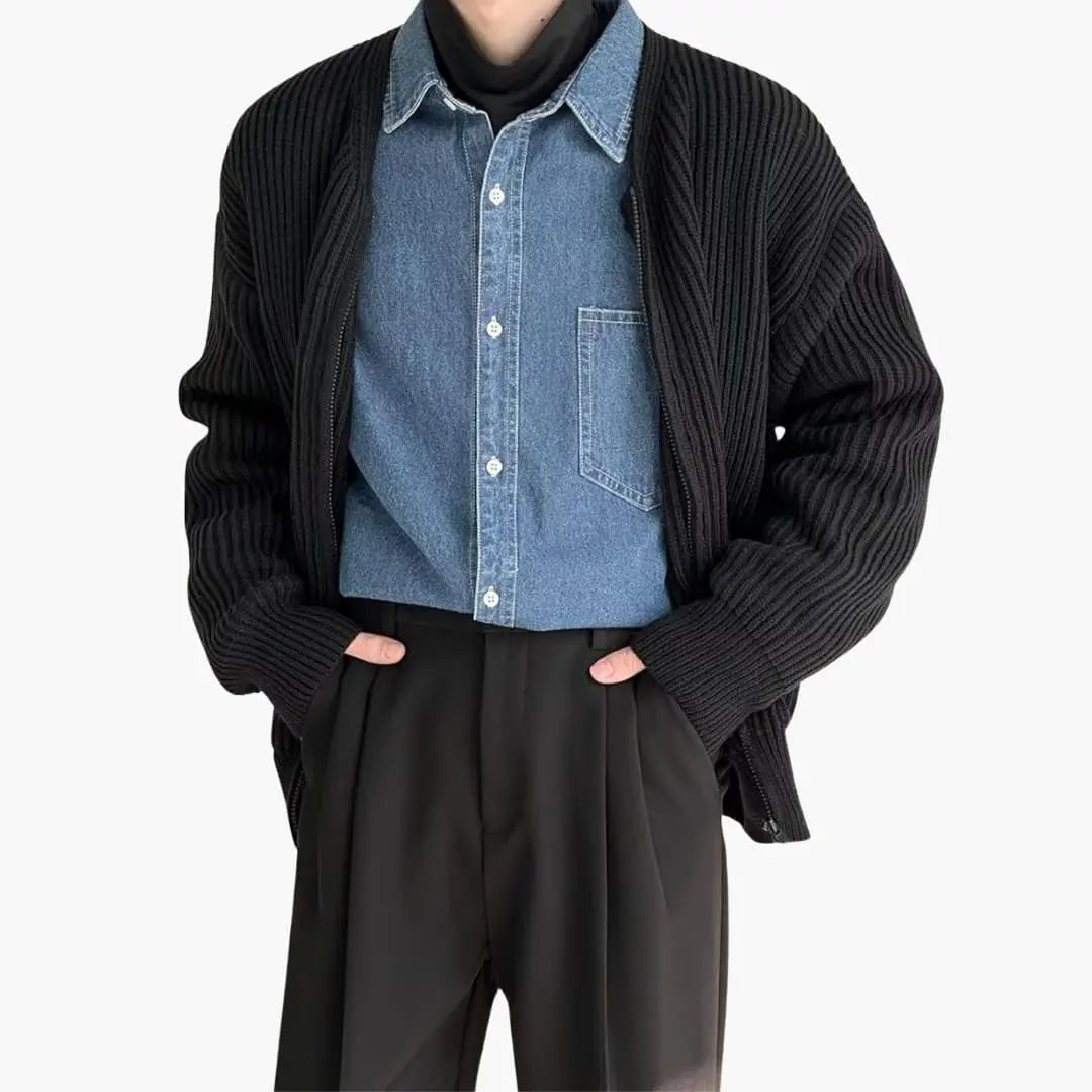 Elio | Trendige Strickjacke