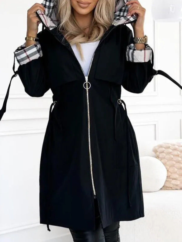 Daniella | Wetterfester Zip-Mantel