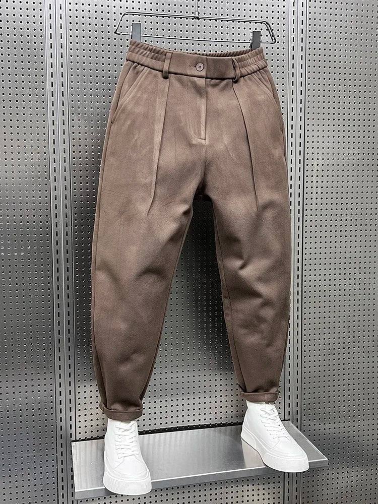 Lore | Elegante Herrenhose in Melange-Optik
