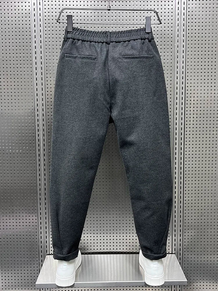 Lore | Elegante Herrenhose in Melange-Optik