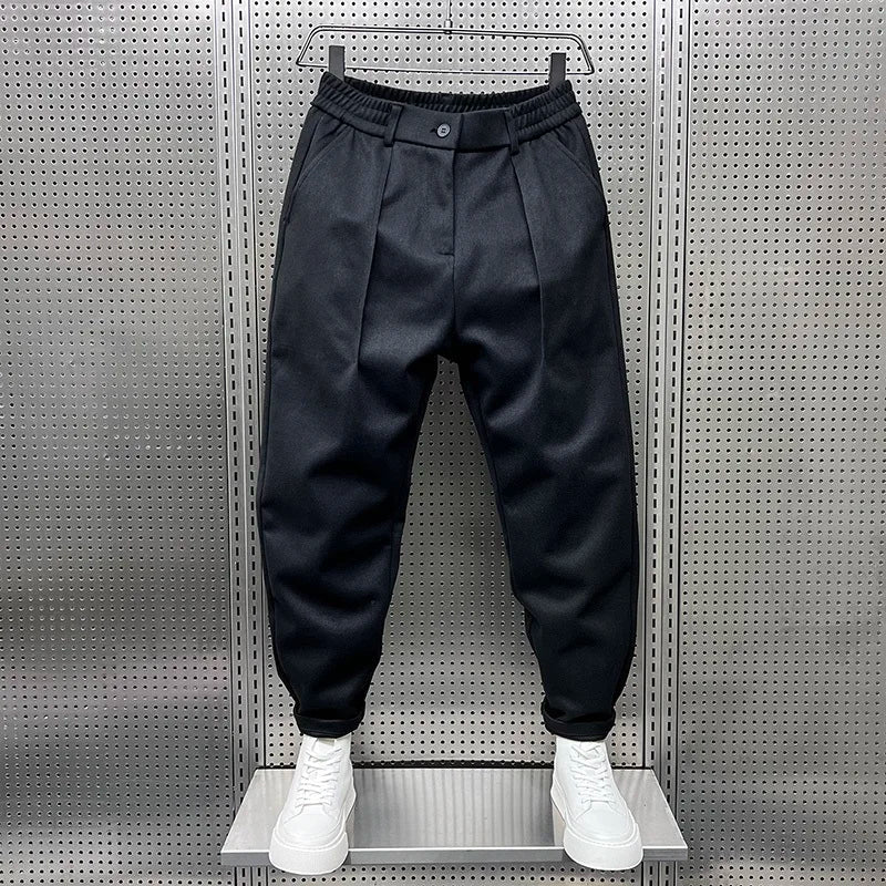 Lore | Elegante Herrenhose in Melange-Optik
