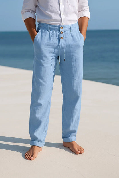 Lukas | Hose aus leichtem leinen