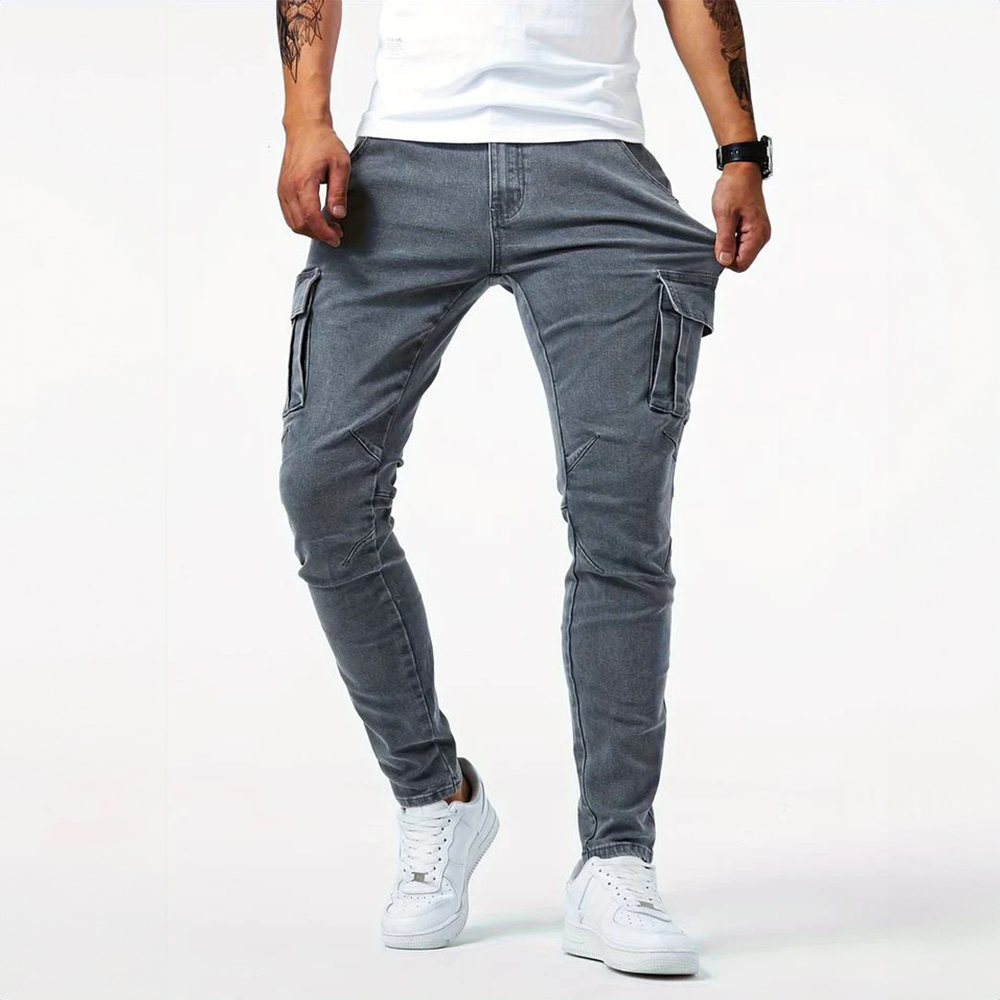 Carlo | Urban Denim Cargo Jeans