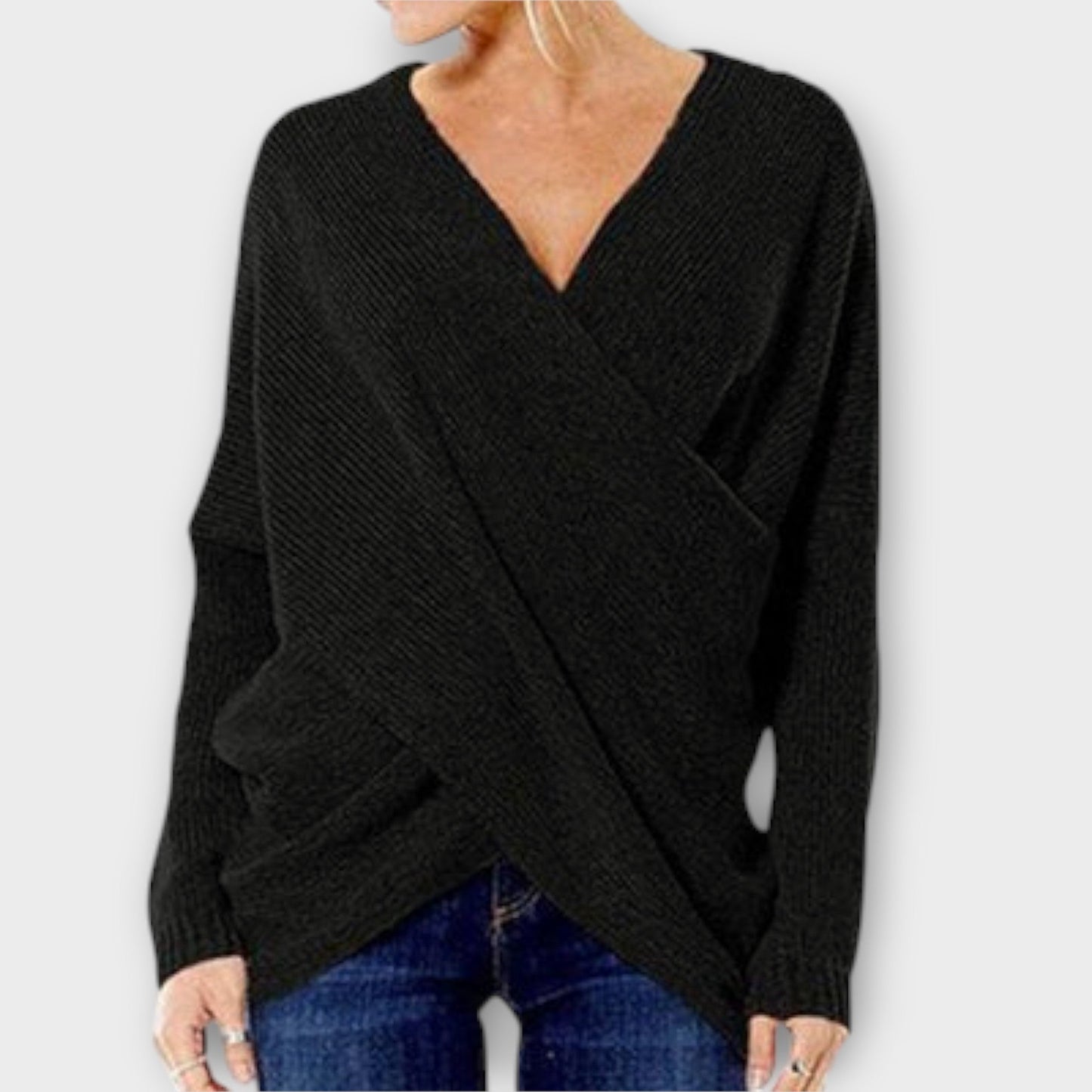 Heidi | Gkreuzter Pullover