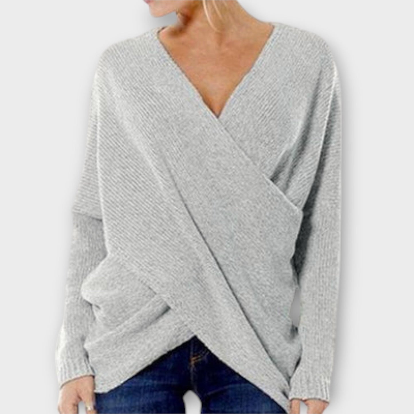 Heidi | Gkreuzter Pullover