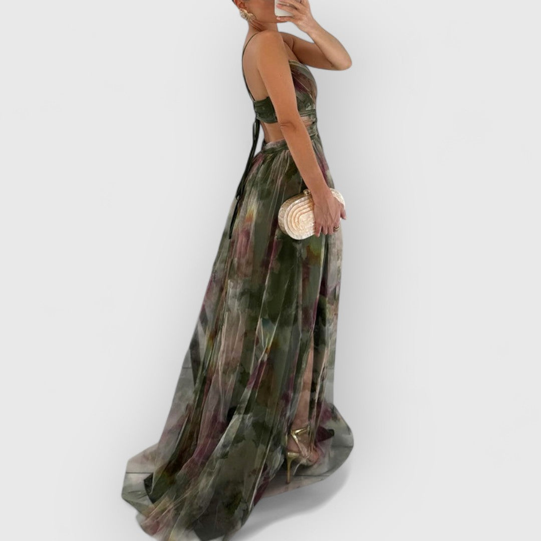 Lorena | Maxikleid mit Blumenprint