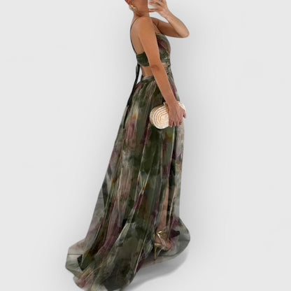 Lorena | Maxikleid mit Blumenprint
