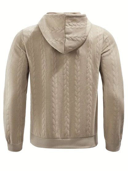 Philipp – Lässiger Kapuzenpullover Mit Reißverschluss Und Langen Ärmeln