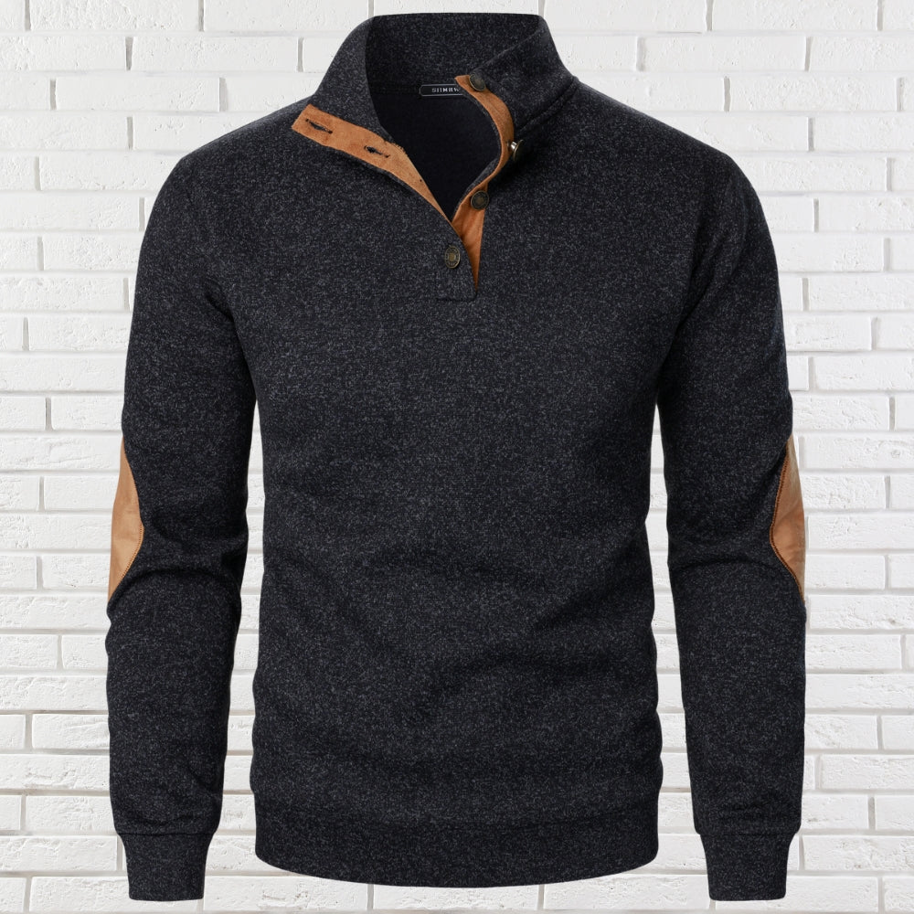 Anton | Pullover Mit Stehkragen