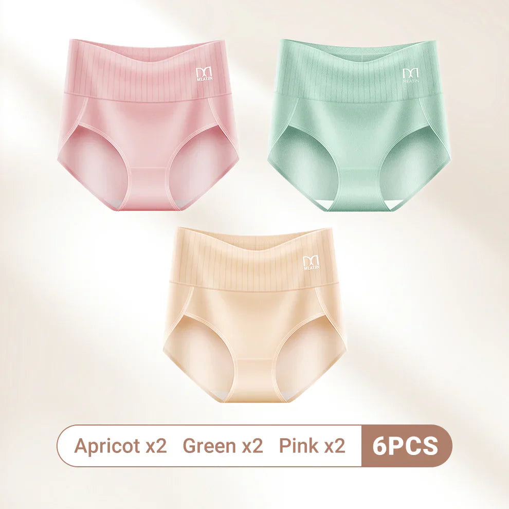 ContourEase | Figurformende High-Waist Slips (6er-Pack)