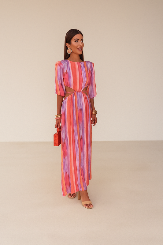 Celina | Elegantes Kleid mit Ausschnitten