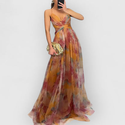 Lorena | Maxikleid mit Blumenprint