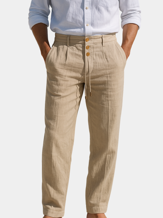 Lukas | Hose aus leichtem leinen