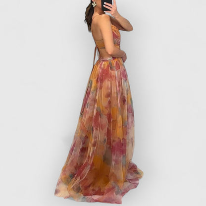 Lorena | Maxikleid mit Blumenprint