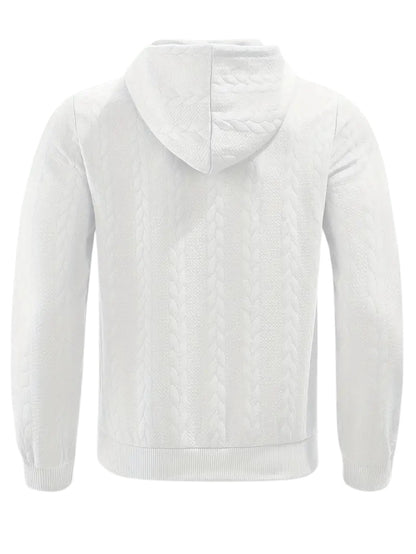 Philipp – Lässiger Kapuzenpullover Mit Reißverschluss Und Langen Ärmeln