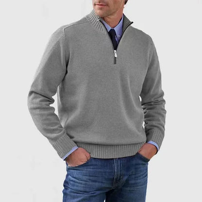 Braven | Modischer Warmer Pullover Mit Halbem Reißverschluss