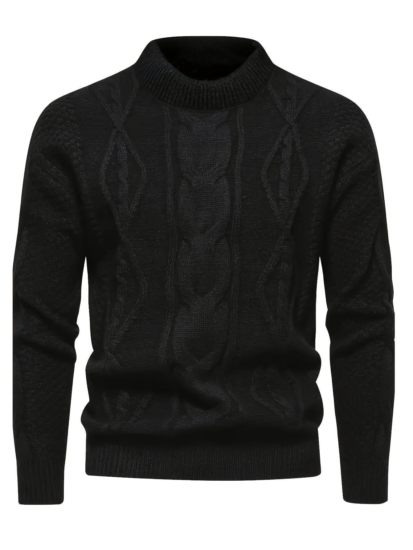 Hannes | Lässiger Langarm Strickpullover