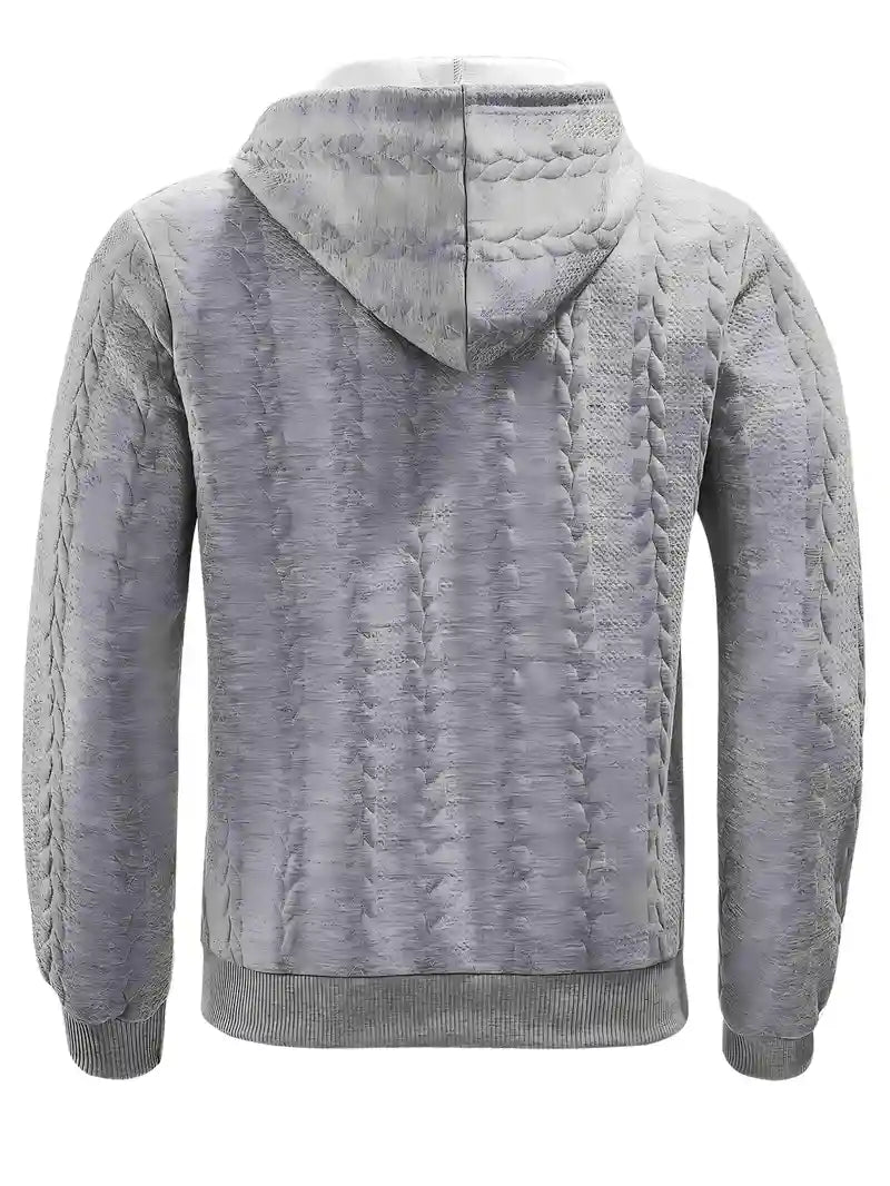 Philipp – Lässiger Kapuzenpullover Mit Reißverschluss Und Langen Ärmeln