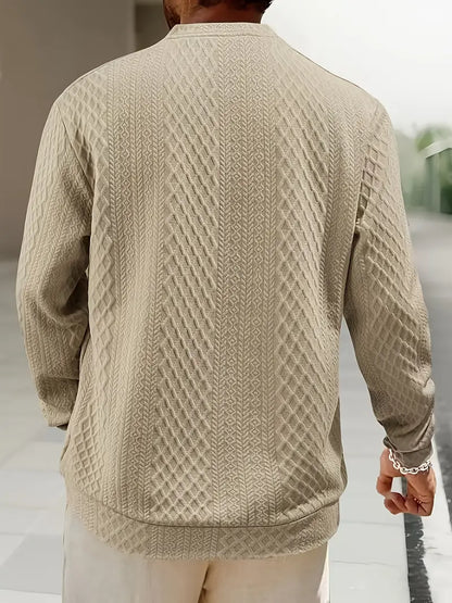 Warriner – Langärmliges Sweatshirt Mit Geometrischem Muster