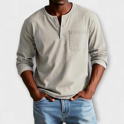 Fritz | Vintage Langarmhemd