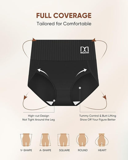 ContourEase | Figurformende High-Waist Slips (6er-Pack)