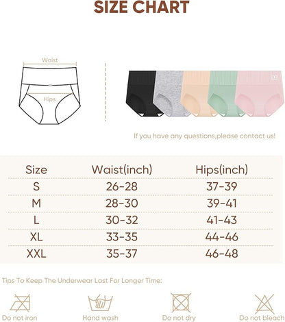 ContourEase | Figurformende High-Waist Slips (6er-Pack)