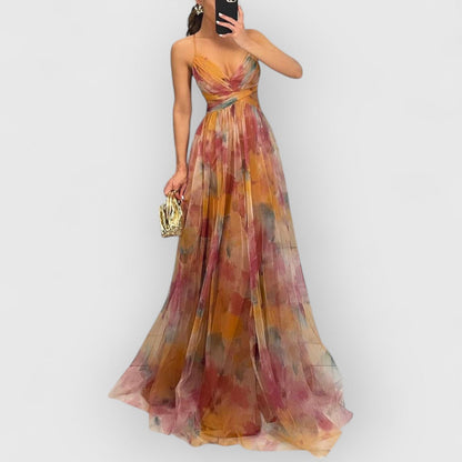 Lorena | Maxikleid mit Blumenprint
