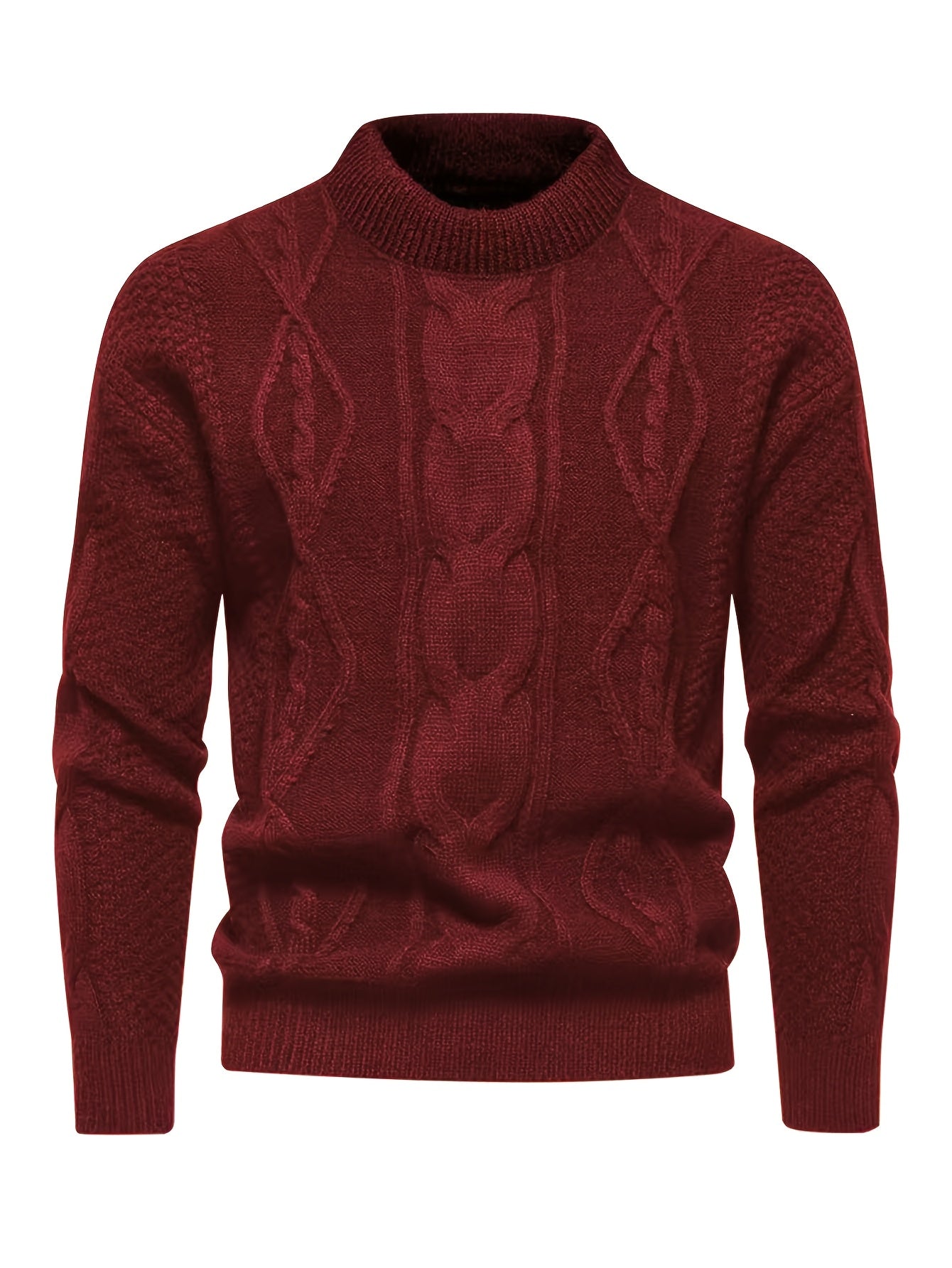 Hannes | Lässiger Langarm Strickpullover