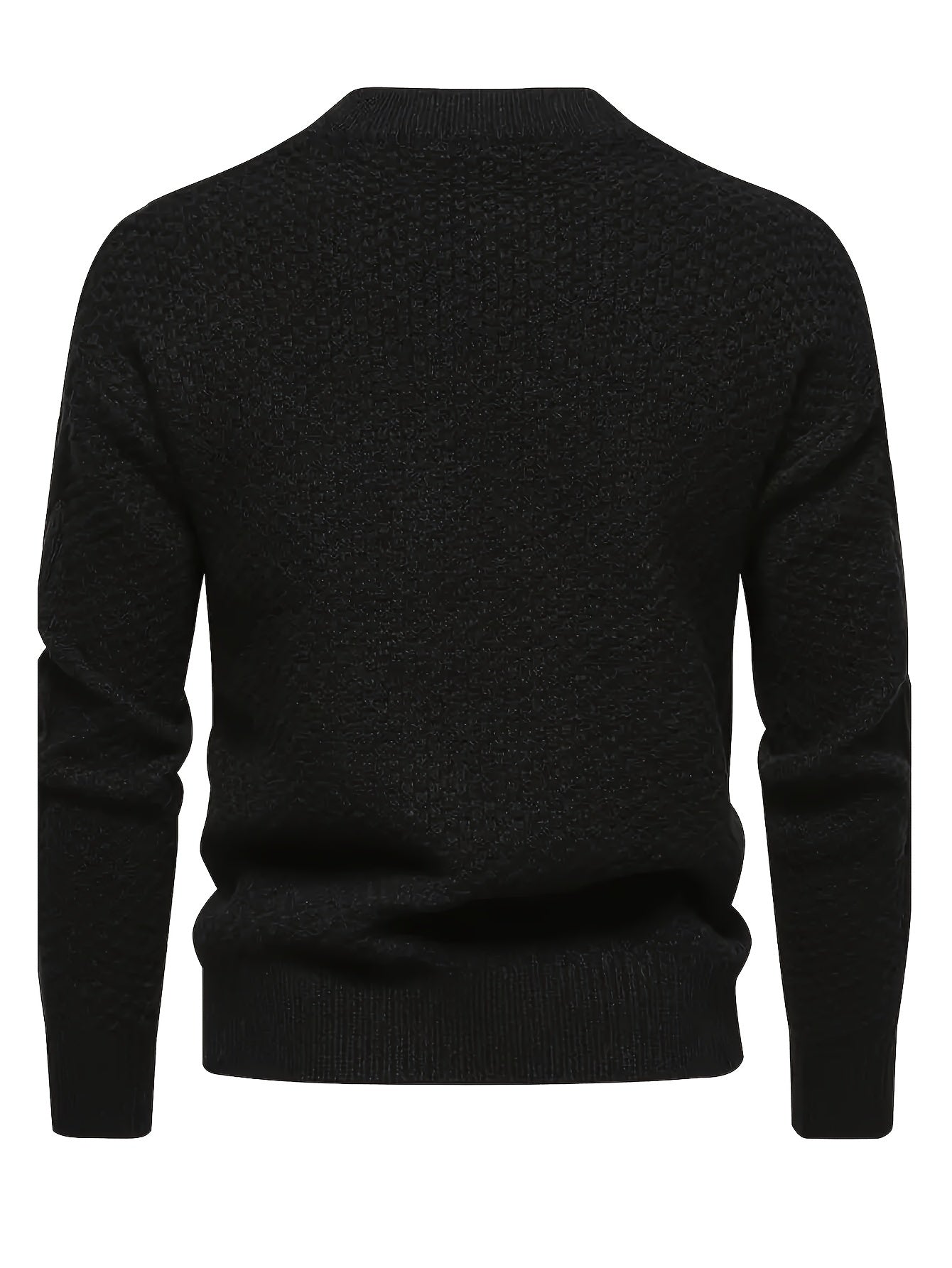 Hannes | Lässiger Langarm Strickpullover