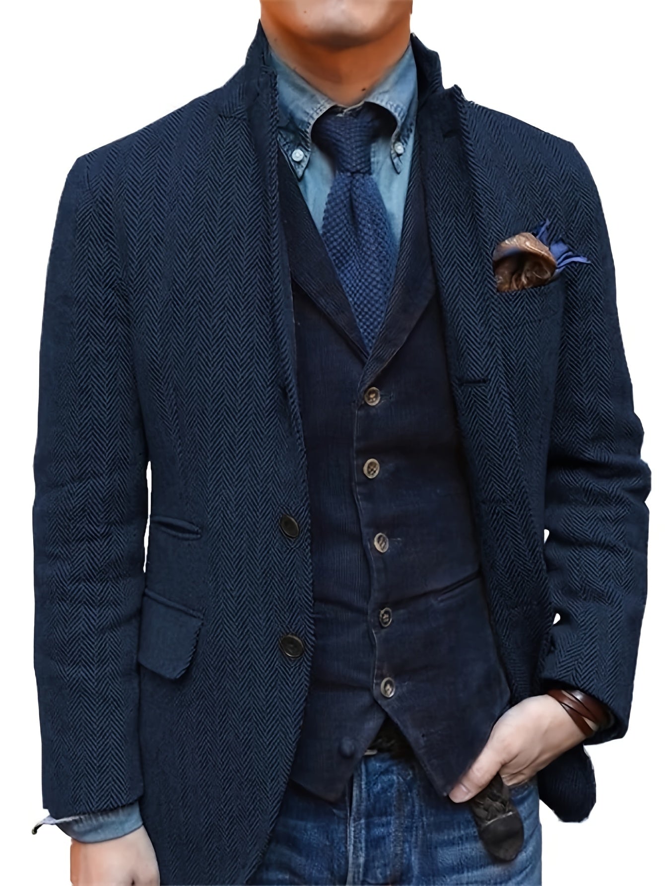 Dvian – Elegante Jacke Mit Knöpfen