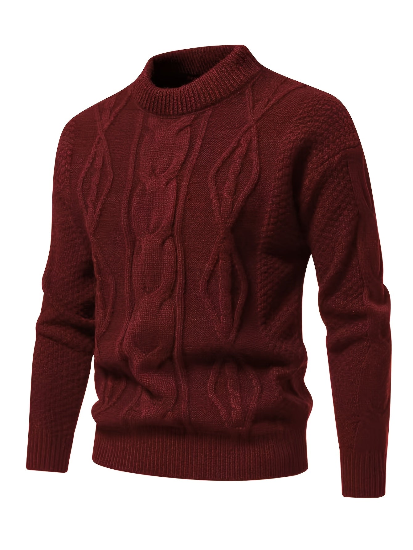 Hannes | Lässiger Langarm Strickpullover