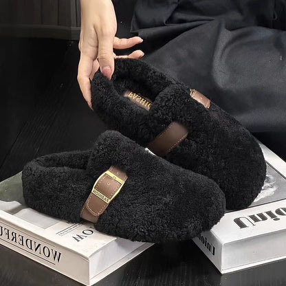 Zola | Warme Lammwoll Schuhe Im Märchenstil