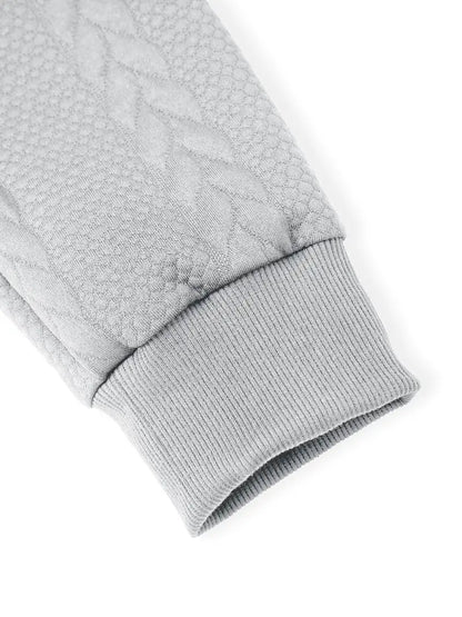 Nino | Langärmeliger Strickpullover Mit Kapuze