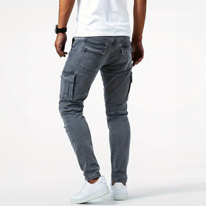 Carlo | Urban Denim Cargo Jeans