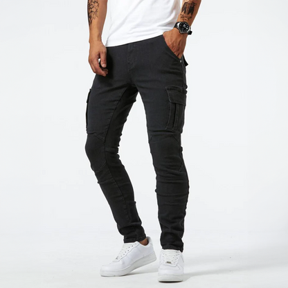 Carlo | Urban Denim Cargo Jeans
