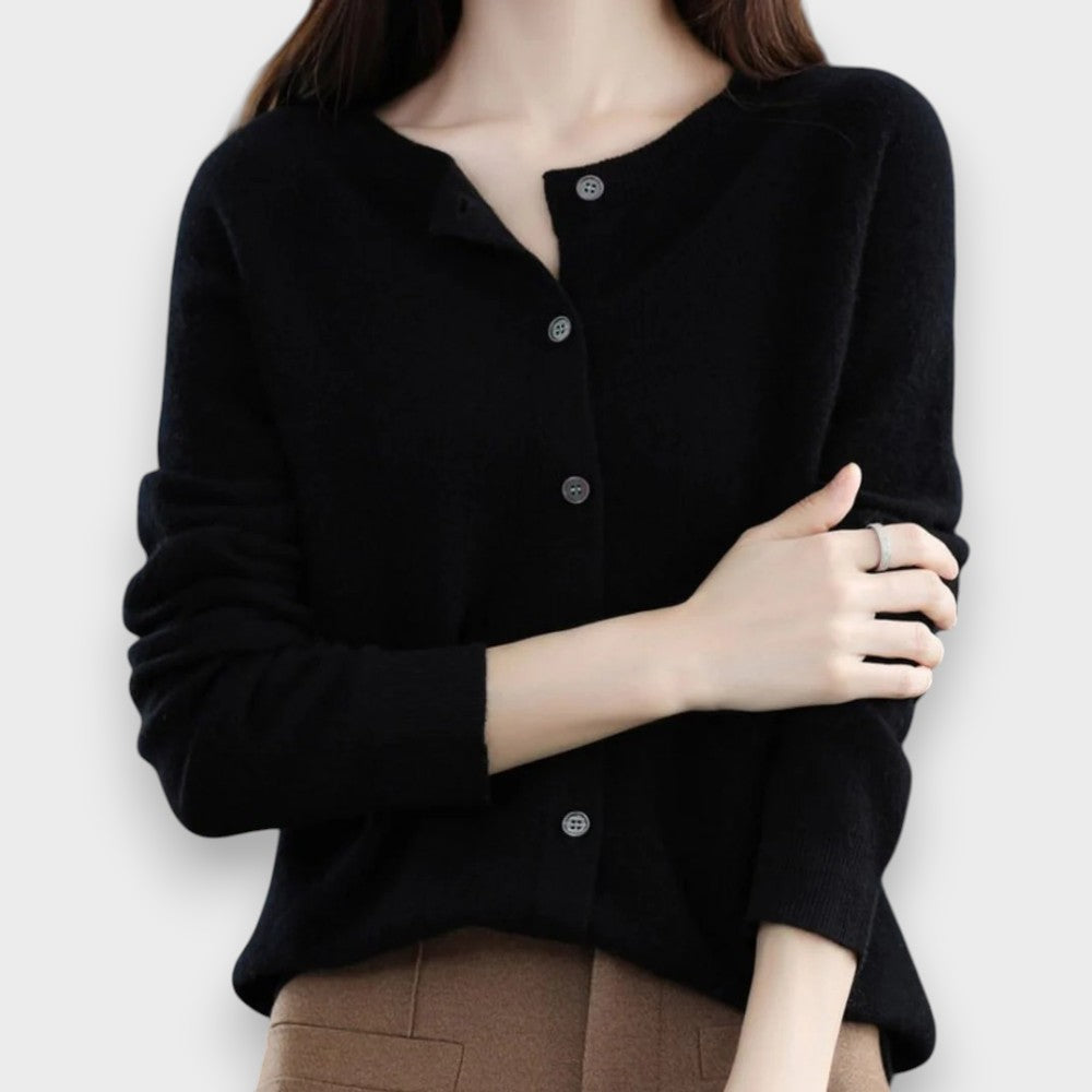 Ronja | Strickjacke aus Merinowolle