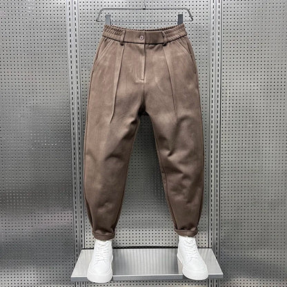 Lore | Elegante Herrenhose in Melange-Optik