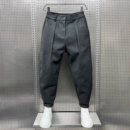 Lore | Elegante Herrenhose in Melange-Optik