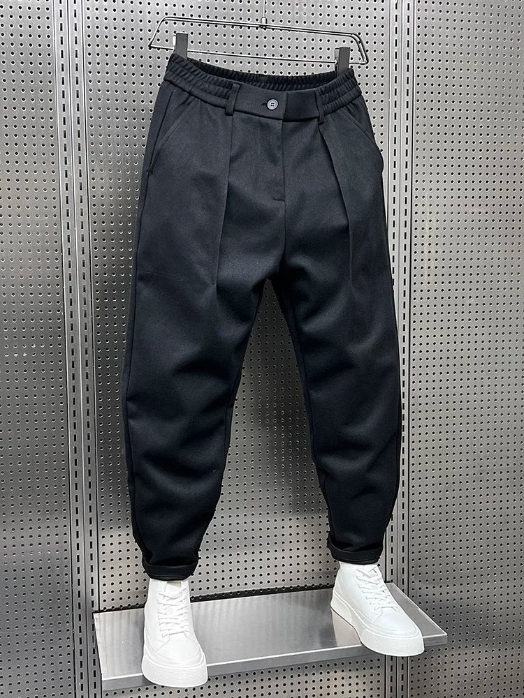 Lore | Elegante Herrenhose in Melange-Optik