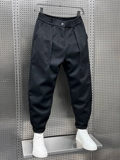 Lore | Elegante Herrenhose in Melange-Optik