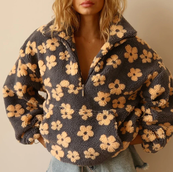 Sylvie | Bloom Fleece Pullover