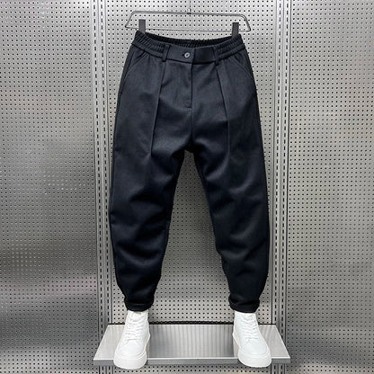 Lore | Elegante Herrenhose in Melange-Optik