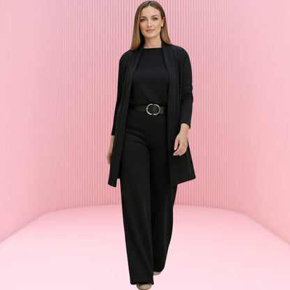 Alana | Luxuriöser & bequemer dreiteiliger Damenanzug