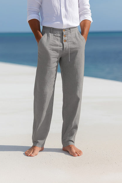 Lukas | Hose aus leichtem leinen