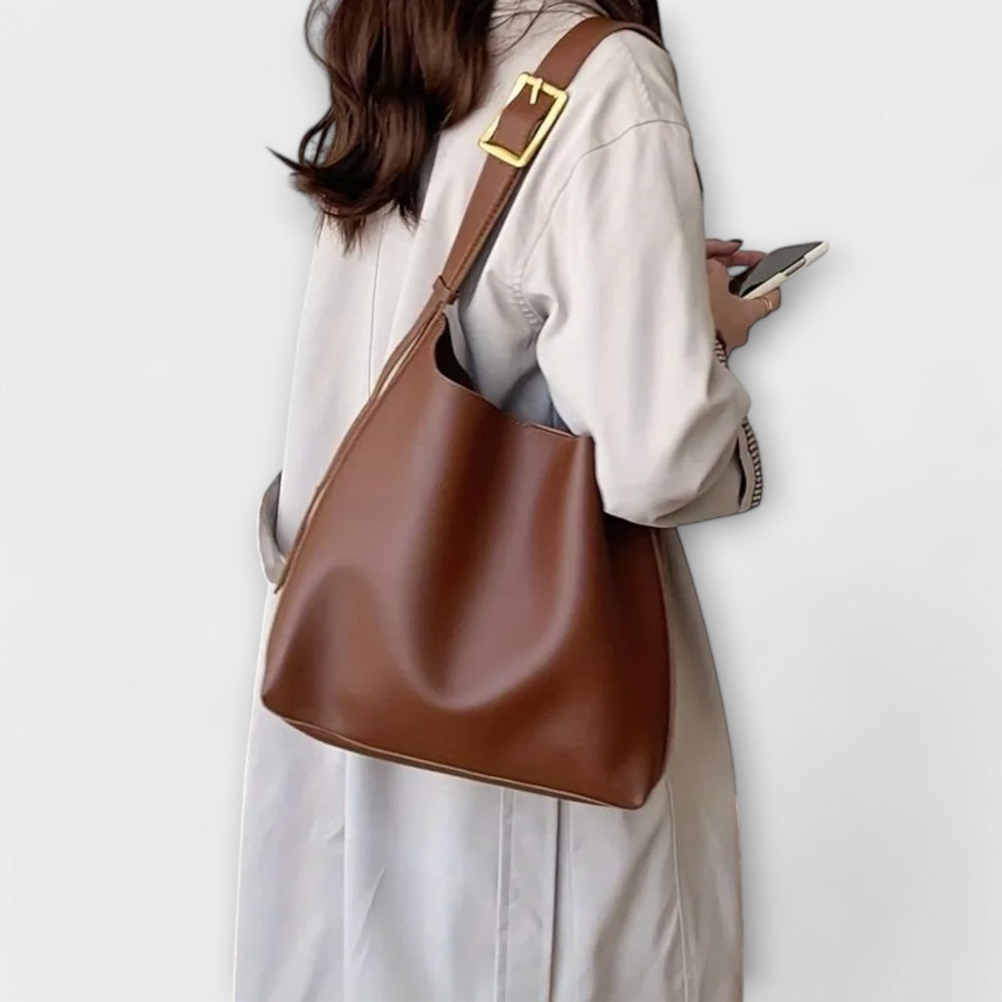 Marlena | Eleganti Lederschultertasche