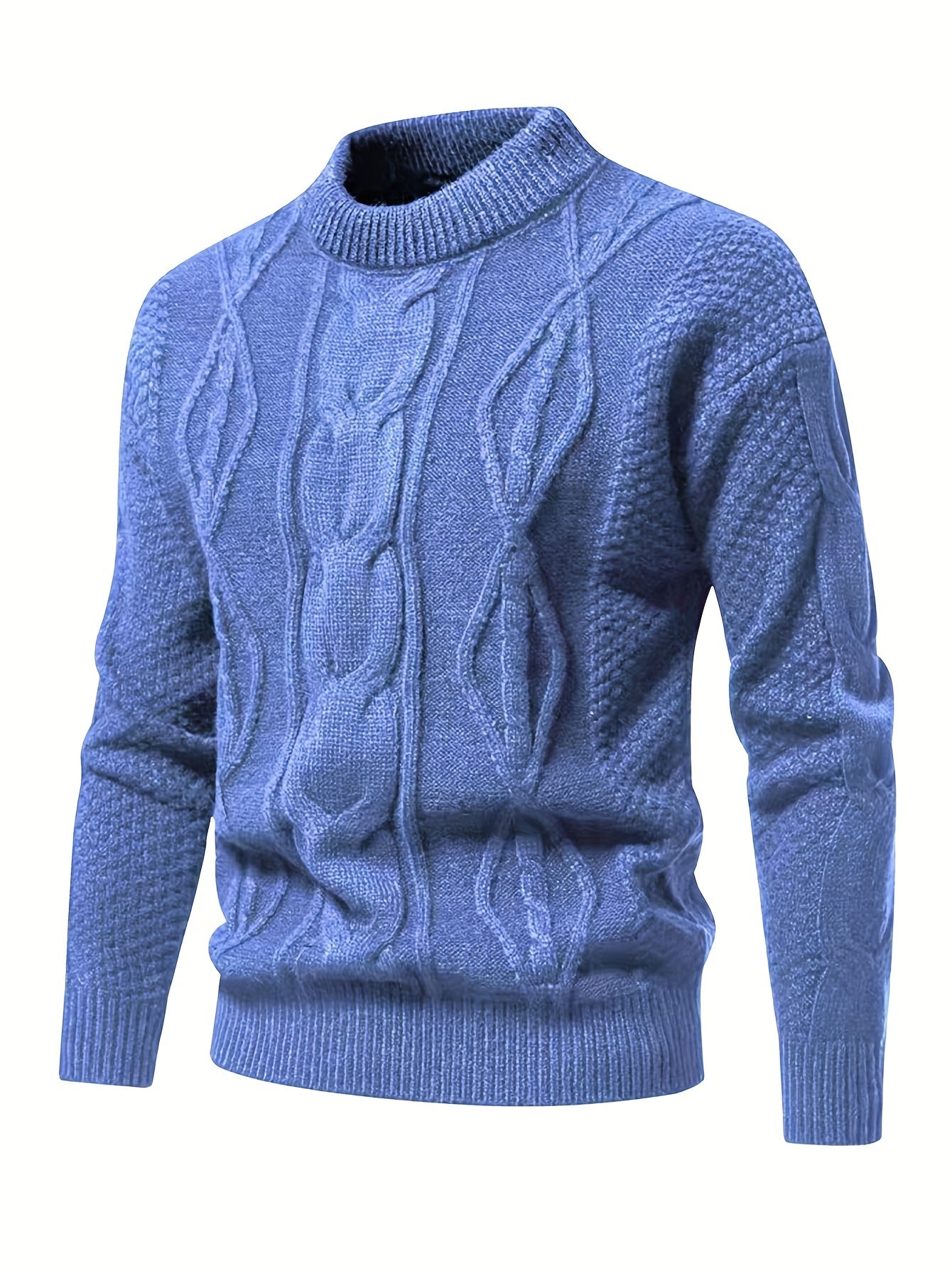 Hannes | Lässiger Langarm Strickpullover